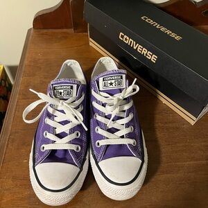 Converse All Star Sneakers in Vibrant Purple